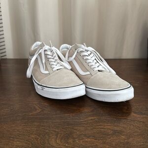 Vans Old Skool Shoe French Oak Beige Size 13